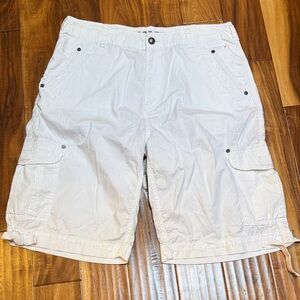 Decree Men's Cargo Shorts - Light Gray